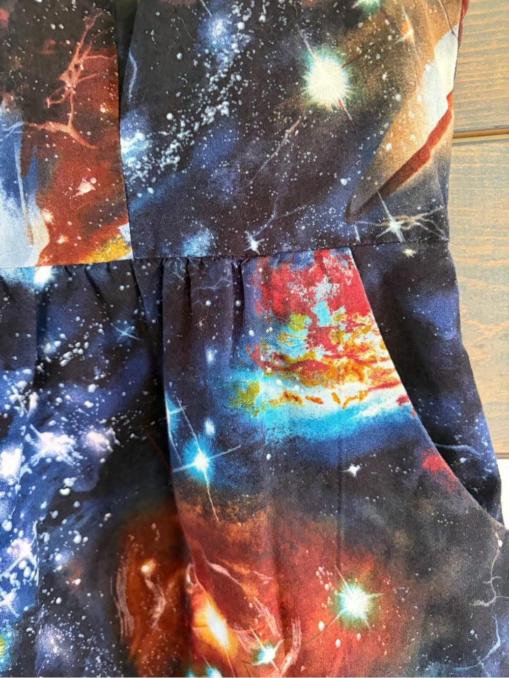 ModCloth Nebula The Way I Galaxy It Dress XL like new outer space Ms Frizzle - Picture 9 of 9